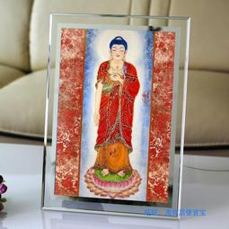 佛畫佛像唐卡 阿彌陀佛生肖屬豬佛教金卡 十二生肖守護神金屬佛卡滿58元包郵 歷史價格詳細信息