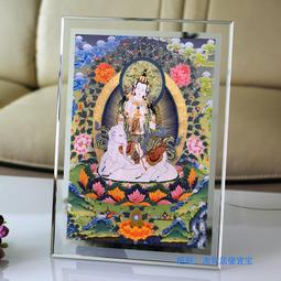 佛畫佛像唐卡 普賢菩薩畫像 相紙打印佛畫像3 佛像畫 佛菩薩 雙面塑封 歷史價格詳細信息