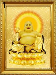 佛畫佛像唐卡 彌勒佛菩薩畫像002 相紙打印雙面塑封 佛像畫 佛菩薩相框擺臺 歷史價格詳細信息