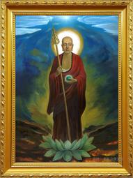 佛教地藏菩薩畫像2 地藏王菩薩佛像畫 相紙塑封 高清殊勝圖片 唐卡 佛畫 歷史價格詳細信息