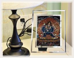 佛畫佛像唐卡 格魯派金甲衣護法畫像 相紙雙面塑封 密宗 唐卡圖片 可配相框 歷史價格詳細信息