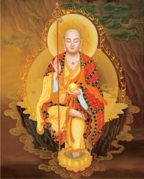 佛畫佛像唐卡 結緣地藏王菩薩描金畫像佛像白描畫填色畫線稿描像地藏王送描金筆 歷史價格詳細信息