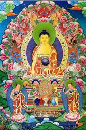 佛畫佛像唐卡 結緣釋迦摩尼佛像畫像釋迦摩尼佛唐卡掛畫像西藏手繪高清圖片塑封 歷史價格詳細信息