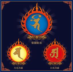 佛畫佛像唐卡 藥師七佛畫像 相紙塑封 藥師佛像畫藥師如來圖片相框水晶擺臺 歷史價格詳細信息