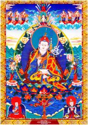 蓮花生大師畫像0 蓮師 相紙打印 佛像畫 佛菩薩 雙面塑封擺臺 唐卡 佛畫 歷史價格詳細信息