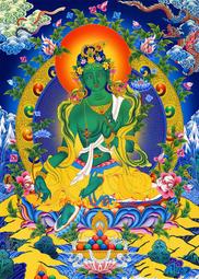 佛畫佛像唐卡 綠度母咒輪 心咒PVC卡片 唐卡 平安護身符 佛教用品佛卡結緣 歷史價格詳細信息