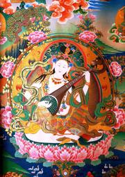 佛畫佛像唐卡 結緣佛母寺楞嚴咒彩字版歸類背誦卡-佛像畫相紙塑封擺臺版畫 歷史價格詳細信息