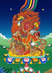 佛畫佛像唐卡 憤怒蓮師 多杰卓洛畫像 相紙塑封 水晶擺臺 唐卡密宗 觀修 歷史價格詳細信息