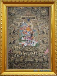 佛畫佛像唐卡 黑大威德金剛畫像 怖畏金剛護法 相紙塑封  藏傳密宗唐卡圖片 歷史價格詳細信息