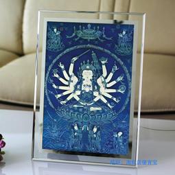 準提菩薩畫像 相紙塑封 高清 準提佛母佛像畫  準提咒輪 結緣 唐卡 佛畫 歷史價格詳細信息