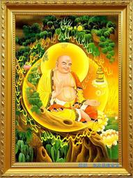 彌勒佛菩薩畫像001 相紙打印雙面塑封 佛像畫 佛菩薩相框擺臺 唐卡 佛畫 歷史價格詳細信息