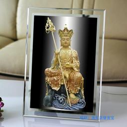 佛畫佛像唐卡 開光結緣純手工佛陀畫像地藏王菩薩佛像掛畫供奉圖片相紙雙面塑封 歷史價格詳細信息