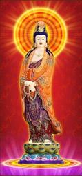 觀世音菩薩畫像 黃金畫 純金畫 佛畫 可吊掛 歷史價格詳細信息