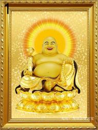 彌勒佛畫像坐像 彌勒菩薩佛像畫 相紙塑封 結緣 布袋和尚笑佛 唐卡 佛畫 歷史價格詳細信息