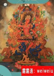佛畫佛像唐卡 結緣西藏密宗護法獅面空行母畫像掛畫唐卡獅面佛母圖佛像相紙塑封 歷史價格詳細信息