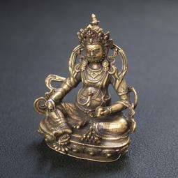 佛像神像黃銅古玩純銅彌勒佛笑佛銅佛像掛件招財佛吊墜【規格】高約5.3CM，寬約1.3CM【 歷史價格詳細信息