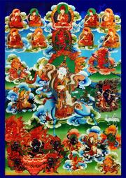 佛畫佛像唐卡 阿企佛母畫像 藏傳直貢噶舉派護法圖片 相紙塑封 密宗唐卡結緣 歷史價格詳細信息