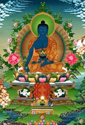 藥師佛(藥師如來)-特殊反光燙金隨身護身卡/唐卡(PB-C012) 歷史價格詳細信息