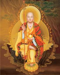 佛畫佛像唐卡 結緣地藏王菩薩描金畫像佛像白描畫填色畫線稿描像地藏王送描金筆 歷史價格詳細信息