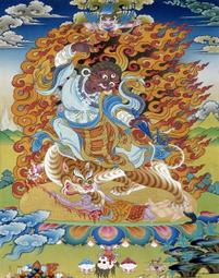 佛畫佛像唐卡 結緣憤怒蓮師多杰卓洛畫像佛堂畫佛像畫相紙塑封水晶擺臺版畫 歷史價格詳細信息