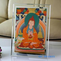 佛畫佛像唐卡 結緣唐卡阿彌陀佛畫像2佛堂畫佛像畫相紙塑封水晶擺臺版畫 歷史價格詳細信息