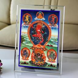 佛畫佛像唐卡 金剛亥母畫像2 相紙塑封 唐卡  佛教密宗佛像畫 光明天女擺臺 價格比較,價格查詢,歷史價格詳細信息