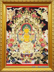 佛畫佛像唐卡 彌勒菩薩畫像 彌勒佛佛像畫 相紙塑封  藏傳密宗唐卡圖片相框 歷史價格詳細信息