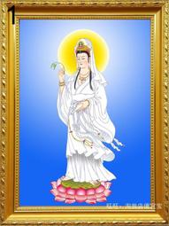 佛畫佛像唐卡 觀音像金色實木相框擺臺6 7 8 12寸像框獎狀裱框創意掛墻 歷史價格詳細信息