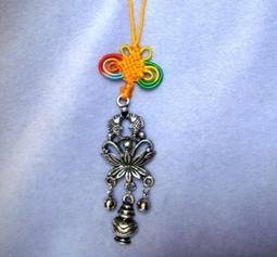 [唐古拉佛教文物] 吊飾金剛結+金色法器馬頭三臉普巴杵(對小人的加害強力抵擋) 歷史價格詳細信息