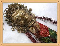 【大鵬金翅鳥】銅質 雙面 佛卡 唐卡 佛教 [31016] 歷史價格詳細信息