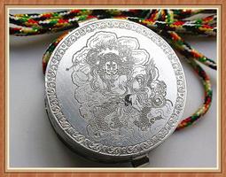 白財神-銅箔隨身唐卡/護身卡(PB-C031) 歷史價格詳細信息