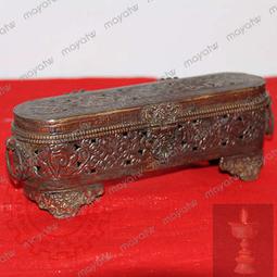 藏傳佛教用品尼泊爾純紫銅鎏金銅密宗佛像便攜一尺釋迦牟尼佛像 歷史價格詳細信息