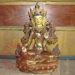 [RELI-W00360] 藏傳佛教 白銅  白銅千手觀音 一尺五 歷史價格詳細信息