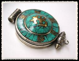 藏銀大花托羊眼釘文玩手串配飾隔片珠子diy串珠手鏈材料千眼菩提-滿200元發貨 歷史價格詳細信息