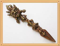 尼泊爾純紫銅描金護法宗教用品密宗法器佛護法供大號 歷史價格詳細信息