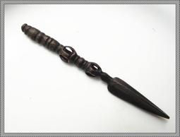 藏傳佛教法器純銅制作三角金剛橛10cm手持金剛杵古銅老包漿古樸 歷史價格詳細信息