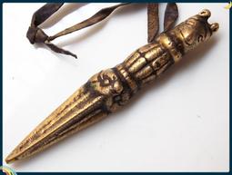 尼泊爾手工銅鐵月刀金剛杵金剛斧降杵用品擺件供修密宗特號 歷史價格詳細信息