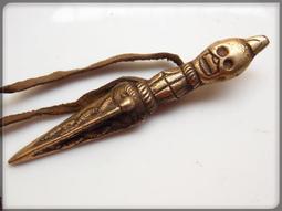 尼泊爾純銅普巴金剛橛密宗法器 高檔佛門青銅色金剛杵 不帶底座 歷史價格詳細信息