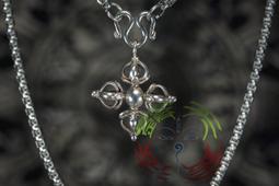 金法 尼泊爾手工精造純銀 五鈷 十字金剛杵 價格比較,價格查詢,歷史價格詳細信息