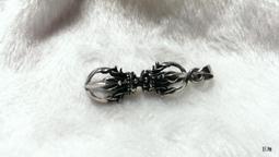 金剛杵 四股金剛杵 降魔杵 六字真言 黃銅 藏傳 佛教 密宗法器 歷史價格詳細信息