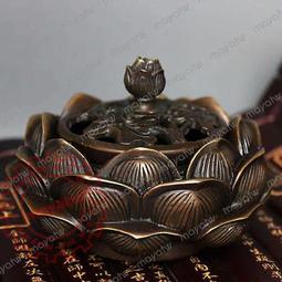 銅香爐 蓮花香爐 薰香爐 銅爐 爐子 金爐 檀香爐 歷史價格詳細信息