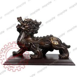 招財貔貅小擺件辦公室桌面車載裝飾品2024龍年吉祥物公仔新年禮物半米潮殼直購 歷史價格詳細信息