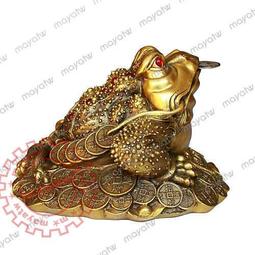 純銅金蟾蜍 招財三腳咬錢蟾蜍(*精緻版*大) 銅雕 歷史價格詳細信息