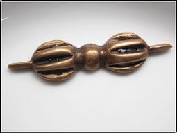 藏傳佛教 西藏老天銅天鐵瑪哈嘎拉三面明王普巴金剛杵 歷史價格詳細信息