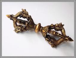 藏傳純銅尼泊爾五股金剛鈴杵手持金剛鈴杵法器九股鈴鐺聲音清脆 歷史價格詳細信息