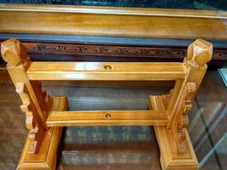 【靜福緣】實木雕刻 『1尺3神尊用雙色龍椅』尺3托尺6高龍椅托椅脫椅請椅貼椅金尊貼椅佛椅貼座神明椅神椅 歷史價格詳細信息