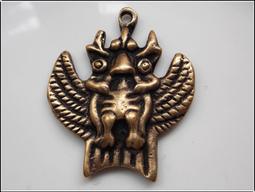 藏傳老銅大鵬金翅鳥托甲護身牌128 歷史價格詳細信息