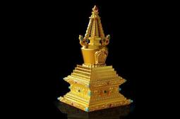 藏緣雅工藝店-念珠 佛珠用 計數器(小花圖案)(中號-金色) 歷史價格詳細信息