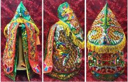 1尺2長 1尺3神尊穿 銀蔥 凸繡 土地公 福德正神 土地公衣 特上壽衣 特級 上壽衣 鶴衣 歷史價格詳細信息