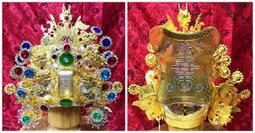 8吋8神尊戴 A級 南式 水鑽 雙色 柳絲 帝帽 頭圍 5吋 銅帽可參考 歷史價格詳細信息